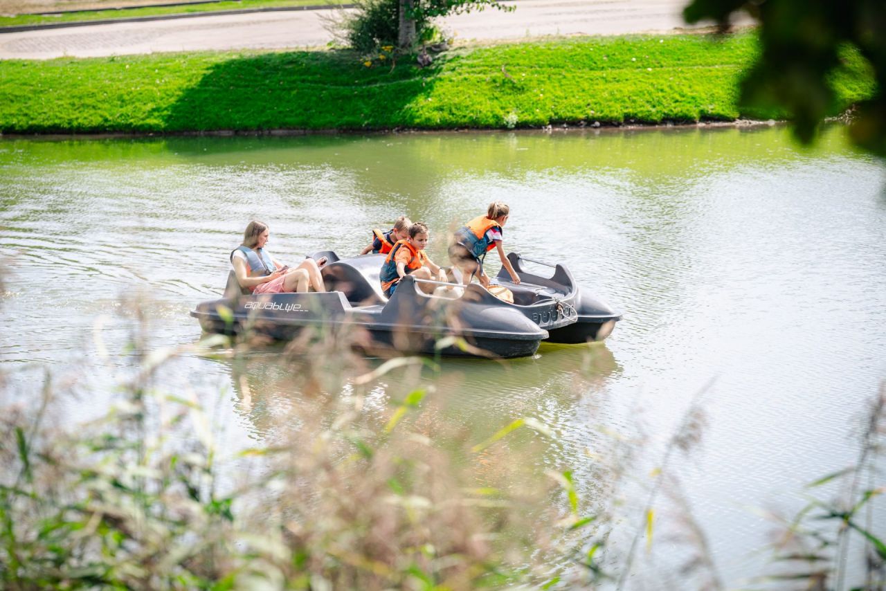 Waterfietsen in De Schorre 2025