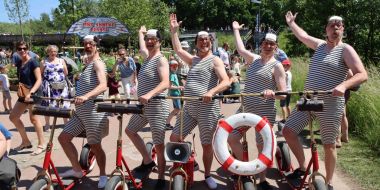 5 gekke mannen op Theater aan Twater