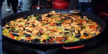 Paella in De Musette