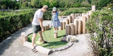 Minigolf in De Schorre